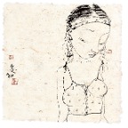 菲菲 32 cm × 30 cm 2007纸本水墨