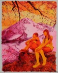 160×200cm.少年行no-041;油画