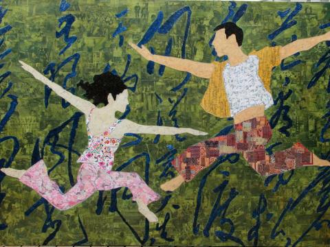 双人舞| 2009|140 x 200 cm