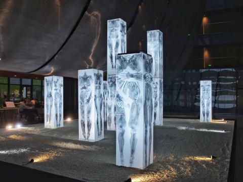 Human inscription installed
