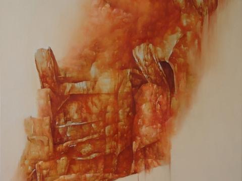 Permanent Stop No. 32|2006| Oil on Canvas|150 x 150 cm