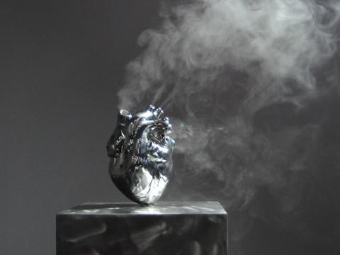 Pan Kai | Aspiration | 2017 | Stainless steel | 142 x 28 x 28 cm | Edition: 1/5