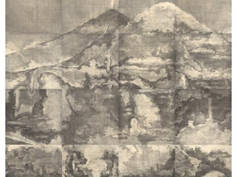 Su Xinping | Wasteland No. 3 | 2017 | Etching | 300 x 200 cm | Edition: 1/14