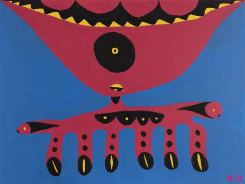Kalman Pool 44KK|2021|Synthetic polymer on canvas |180 x 240 cm